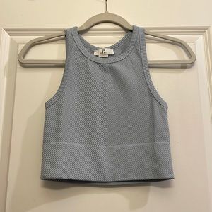 Light Blue Crop
